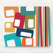 線と長方形マウスパッド マウスパッド (正面)