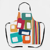 線と長方形 エプロン (正面)
