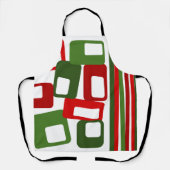 線と長方形 エプロン (正面)