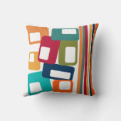 線と長方形 クッション (裏面)