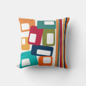 線と長方形 クッション (正面)