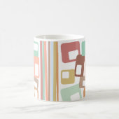 線と長方形 コーヒーマグカップ (中央)