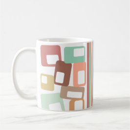 線と長方形 コーヒーマグカップ