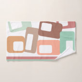 線と長方形 バスタオルセット (ハンドタオル)