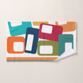 線と長方形 バスタオルセット (ハンドタオル)