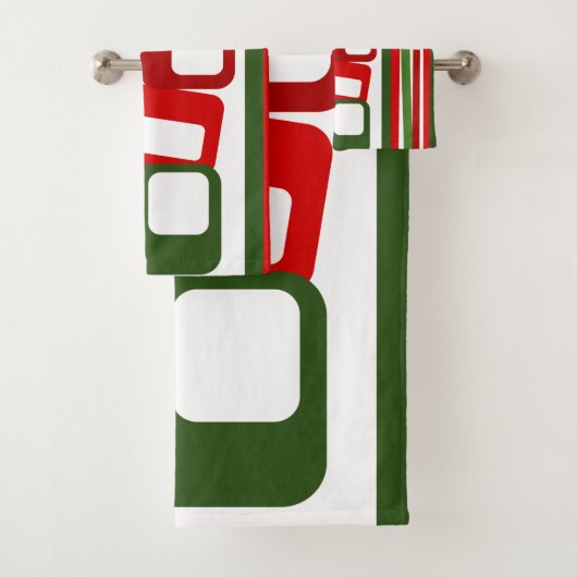 線と長方形 バスタオルセット (インサイチュ)