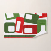 線と長方形 バスタオルセット (ハンドタオル)