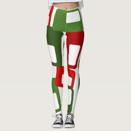 線と長方形 レギンス