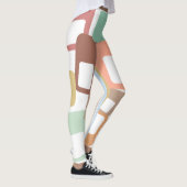 線と長方形 レギンス (右)