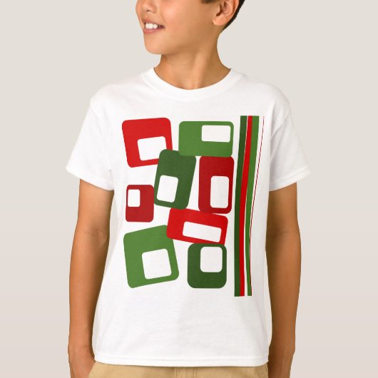 線と長方形 Tシャツ (正面)