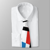 線と飛行機の交点 – 抽象芸術アート ネクタイ (タイ)