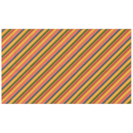 線のカラフルパターン テーブルクロス