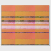 線のパターン ラッピングペーパー (フラット)