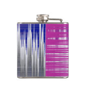 線の交わる線 フラスク (裏面)