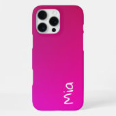 線の優雅さ:蝶シルエット iPhoneケース (裏面)