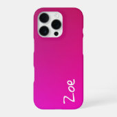 線の優雅さ:蝶シルエット iPhoneケース (裏面)