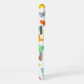 線の優雅さ：蝶シルエット iPhoneケース (右側面)