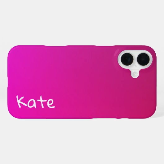 線の優雅さ：蝶シルエット iPhoneケース (裏面横)