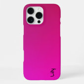 線の優雅さ:蝶シルエット iPhoneケース (裏面)