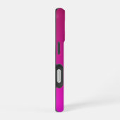 線の優雅さ:蝶シルエット iPhone 16ケース (右側面)