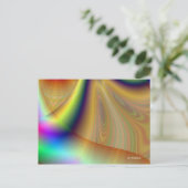 線の流れ ポストカード (スタンド正面)