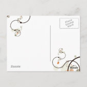 線の端3はがき ポストカード (裏面)