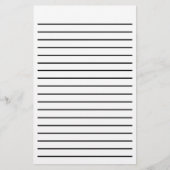 線はっきりした文具 便箋 (正面)