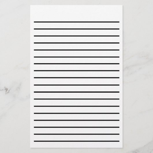 線はっきりした文具 便箋 (正面)