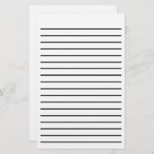 線はっきりした文具 便箋 (正面/裏面)