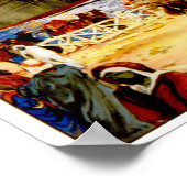 線をオーストラリアに向ける ポスター (角)