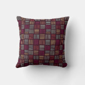 線カラフルの2乗 クッション (裏面)