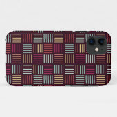 線カラフルの2乗 Case-Mate iPhoneケース (裏面(横))