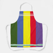 線カラー エプロン (正面)