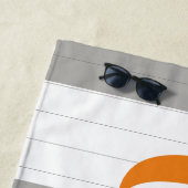 線ストライプ名ビーチタオル ビーチタオル (インサイチュ)