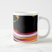 線ストローク ジャンボコーヒーマグカップ (右)