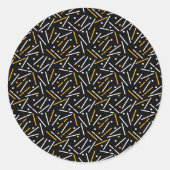 線パターン4 ラウンドシール (正面)