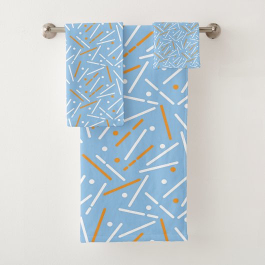 線パターン6 バスタオルセット (インサイチュ)