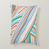 線パターン アクセントクッション (裏面(縦))