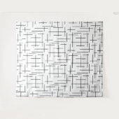 線パターン タペストリー (正面(横))