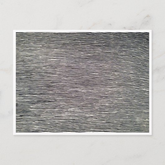 線パターン ポストカード (正面)