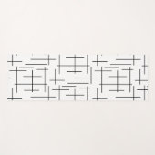 線パターン ヨガマット (正面(横))