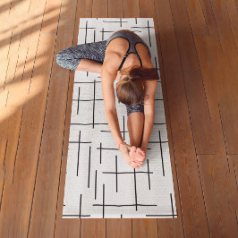 線パターン ヨガマット