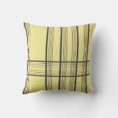 線モダン黄ブラック クッション (裏面)