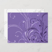 線形ダンスの郵便はがき ポストカード (正面/裏面)