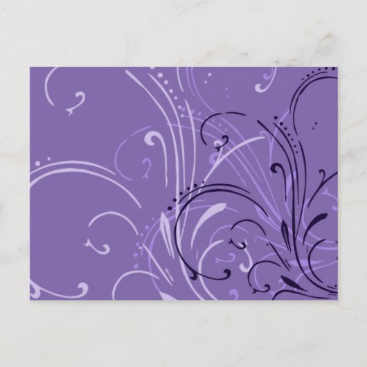 線形ダンスの郵便はがき ポストカード (正面)