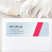 線形モジュラーミニマルブランディングサンゴ ラベル (インサイチュ)