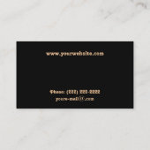 線形世界 名刺 (裏面)