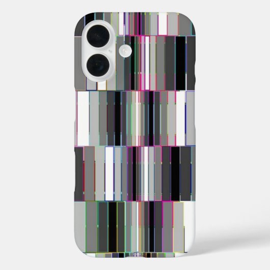 線形抽象芸術幾何学的イリュージョン Case-Mate iPhoneケース (裏面)