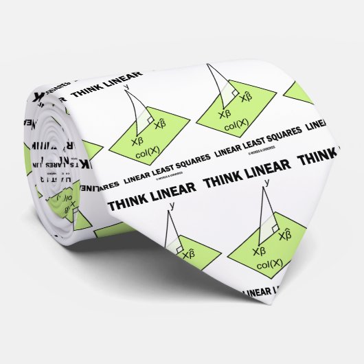 線形考え線最小二乗統計 ネクタイ (ロール)