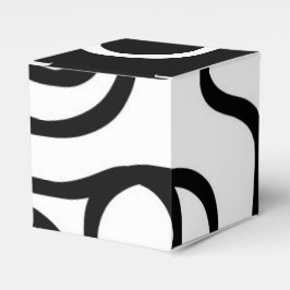 線形説得I:抽象芸術ブラック&ホワイト フェイバーボックス